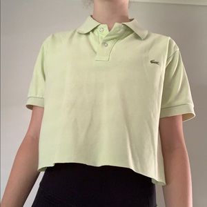💫SOLD💫 Lacoste cropped polo
